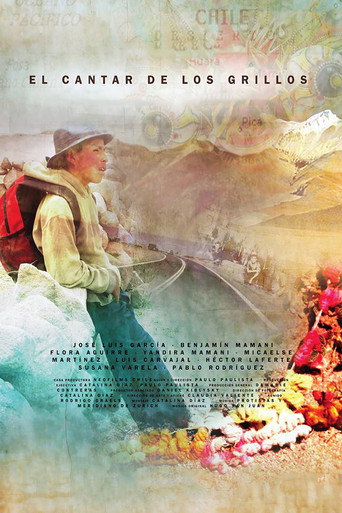 Movie poster for El cantar de los grillos (2017)