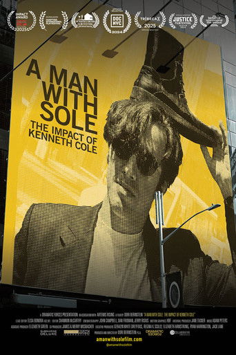 A Man with Sole: The Impact of Kenneth Cole poster