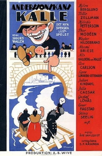 Movie poster for Andersson’s Kalle (1934)