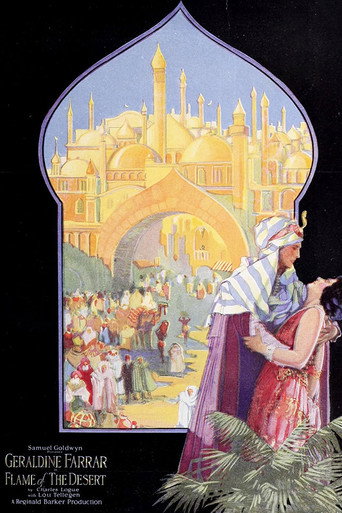 Movie poster for Flame of the Desert (1919)