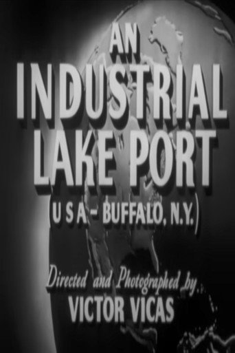An Industrial Lake Port (USA Buffalo, N.Y.) poster