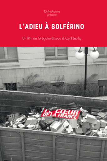 L'Adieu à Solférino poster