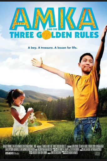 Movie poster for Amka and the Three Golden Rules (2014)