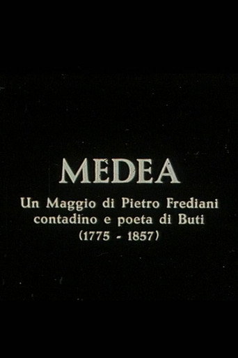 Movie poster for Medea, un maggio di Pietro Frediani (1972)