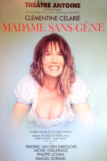 Madame Sans Gêne poster