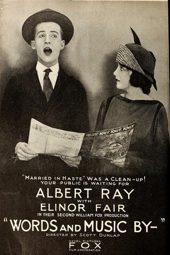 Movie poster for Words and Music by - (1919)