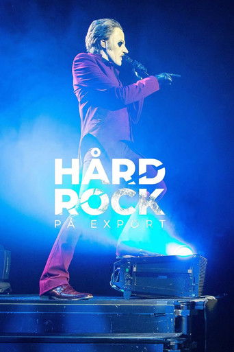 Hård rock på export poster