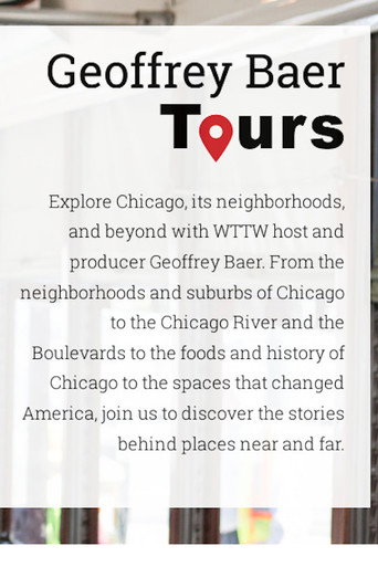 Series poster for Chicago Tours with Geoffrey Baer (2001)