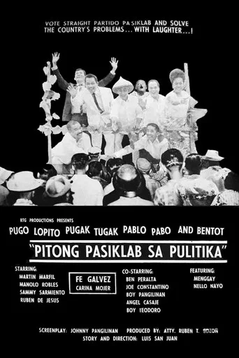 Movie poster for Pitong Pasiklab Sa Pulitika (1963)