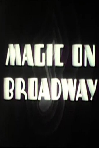 Movie poster for Magic on Broadway (1937)