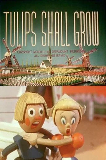 Movie poster for Tulips Shall Grow (1942)