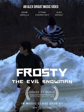Movie poster for Frosty the evil snowman (2021)