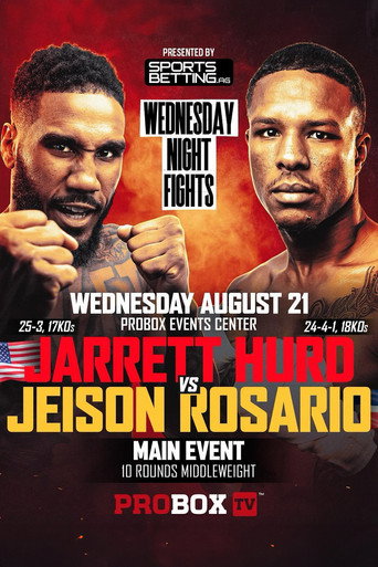 Movie poster for Jarrett Hurd vs. Jeison Rosario (2024)