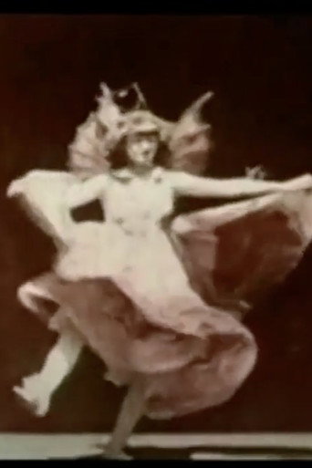 Movie poster for Serpentine Dance by Annabelle (1896)