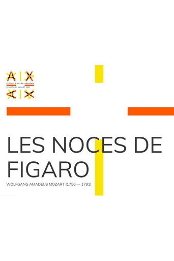 Movie poster for The Marriage of Figaro - Aix-en-Provence Festival (2021)