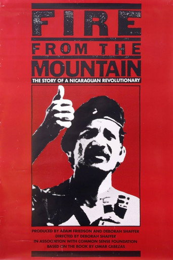 Movie poster for Fire from the Mountain (1987)