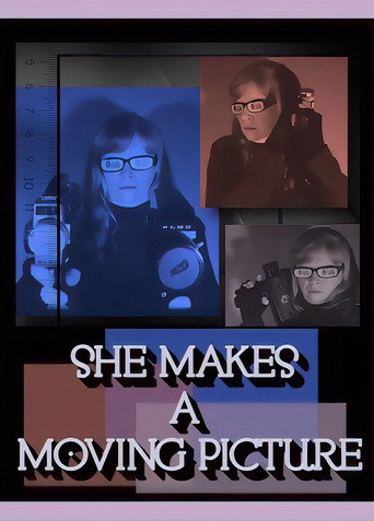 Movie poster for She Makes a Moving Picture (2025)