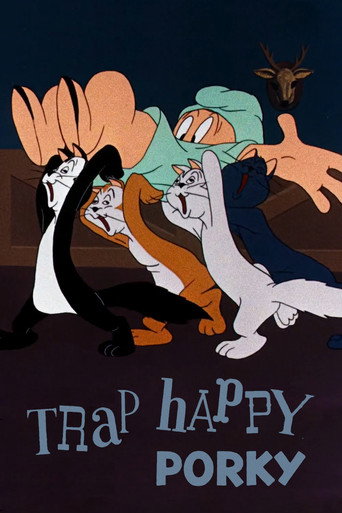 Movie poster for Trap Happy Porky (1945)