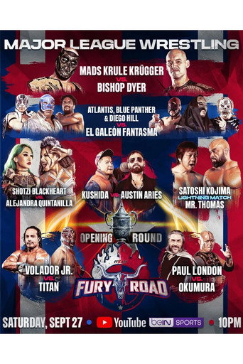 Movie poster for MLW Fury Road 2025 (2025)