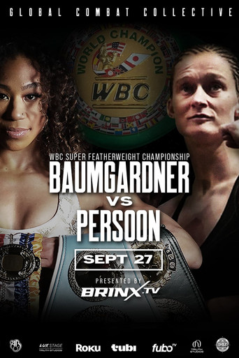Movie poster for Alycia Baumgardner vs. Delfine Persoon (2024)