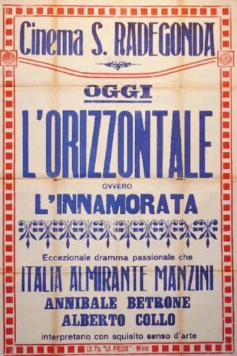 Movie poster for L'innamorata (1920)