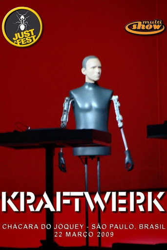 Movie poster for Kraftwerk - Live at Chacara do Jockey, Sao Paolo (2009)