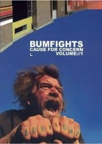 Movie poster for Bumfights: Cause for Concern (2002)