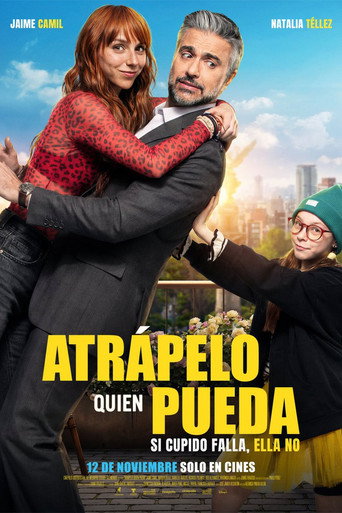 Movie poster for Atrápelo quien pueda (2026)