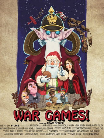 Movie poster for War Games! A Christmas Truce (2023)