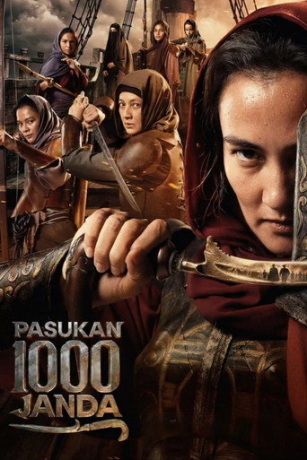 Movie poster for Pasukan 1000 Janda (2026)