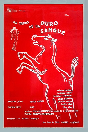 Movie poster for As Taras De Um Puro Sangue (1987)