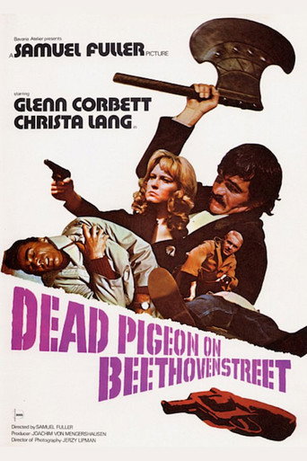 Movie poster for Dead Pigeon on Beethoven Street (1972)