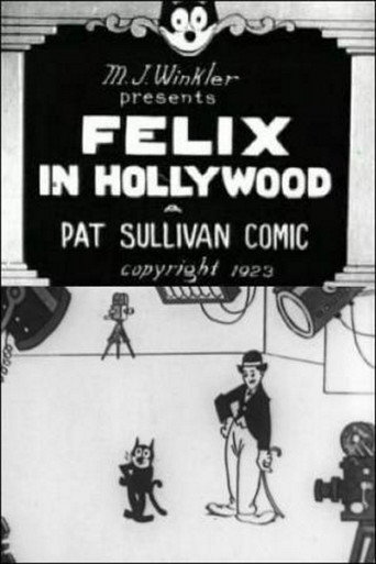 Movie poster for Felix in Hollywood (1923)
