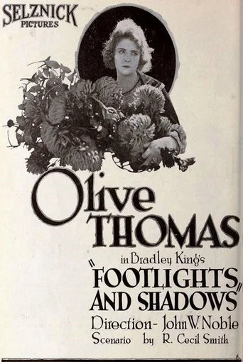 Movie poster for Footlights and Shadows (1920)