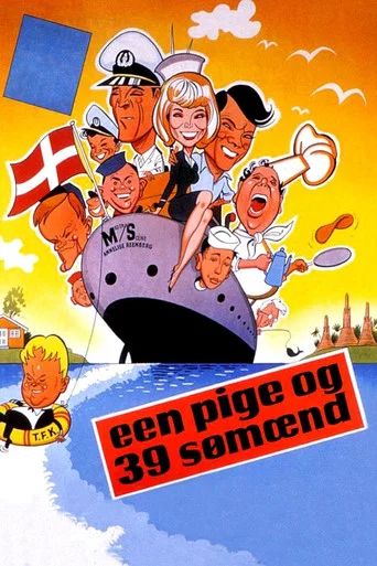 Movie poster for Een pige og 39 sømænd (1965)