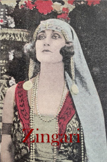 Movie poster for Zingari (1920)