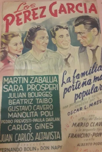 Movie poster for Los Pérez García (1950)