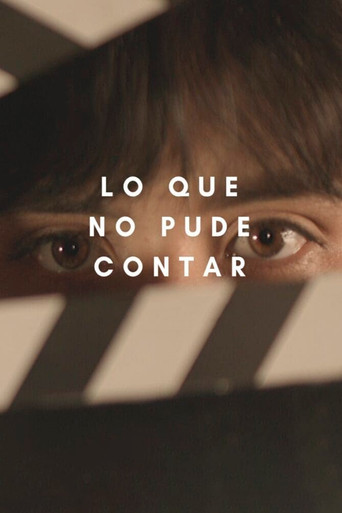 Movie poster for Lo que no pude contar (2020)