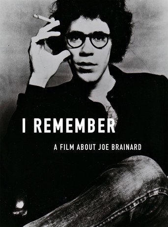Movie poster for I Remember: A Film About Joe Brainard (2012)