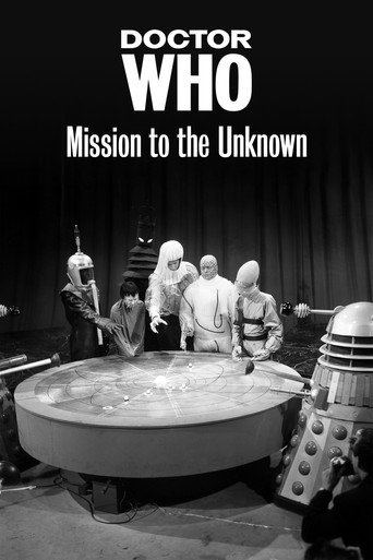 Movie poster for Doctor Who: Mission to the Unknown (1965)
