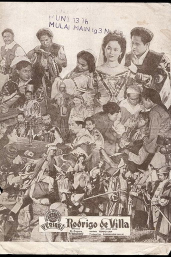 Movie poster for Rodrigo de Villa (1952)