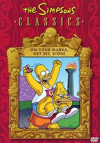 Movie poster for The Simpsons - On Your Marks, Get Set, D'oh! (2004)