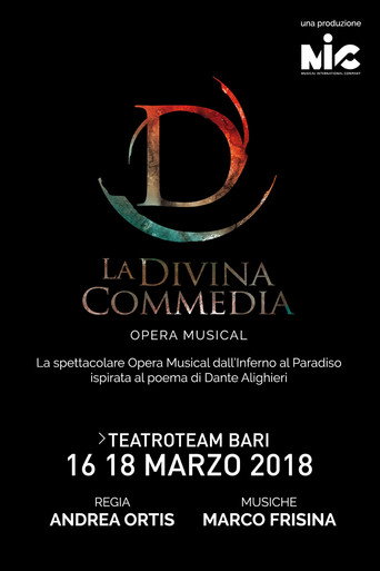 Movie poster for La Divina Commedia Opera Musical (2018)