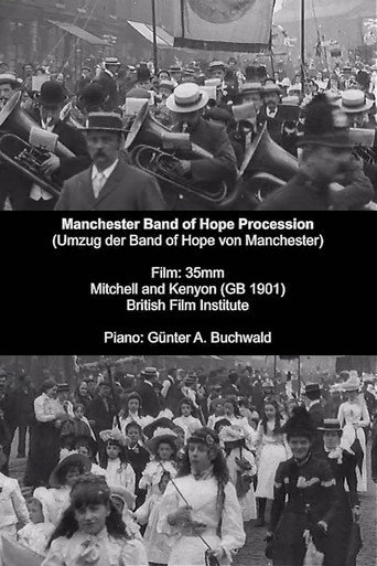 Movie poster for Manchester Band of Hope Procession (1901)