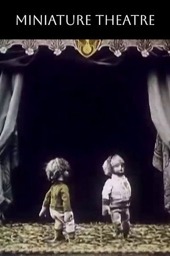 Movie poster for Miniature Theatre (1909)
