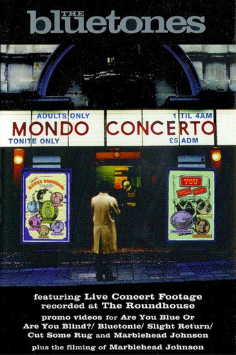 Movie poster for The Bluetones: Mondo Concerto (1997)