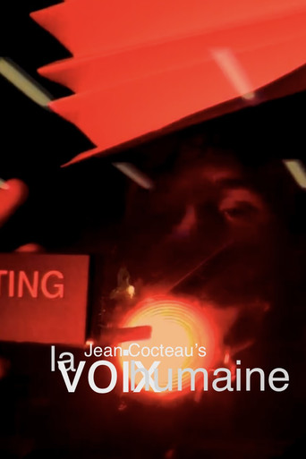 Movie poster for Jean Cocteau's The Human Voice (2022)