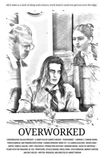Movie poster for Overworked (2023)