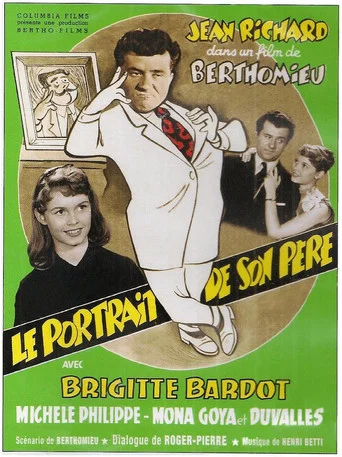 Movie poster for His Father's Portrait (1953)