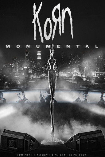 Movie poster for Korn: Monumental (2021)